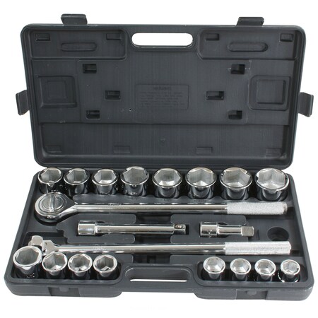 Pro-Series SAE 3/4" Drive Socket Set, 21 Pc. PS07485